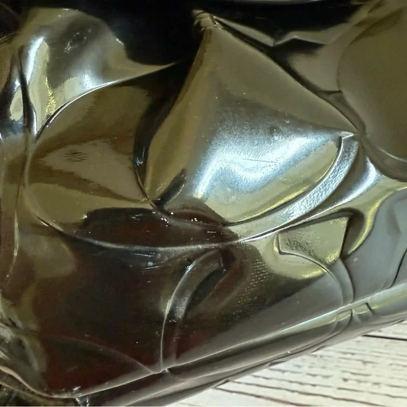 Coach Vintage Black Patent Leather Habdbag - Picture 13 of 16